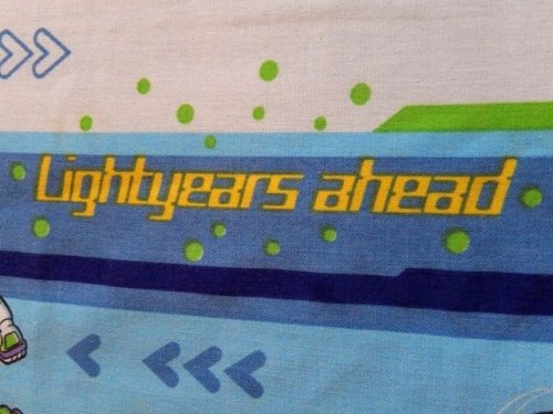 他の写真2: ct-131211-05 Buzz Lightyear / 90's Flat Sheet (Twin)