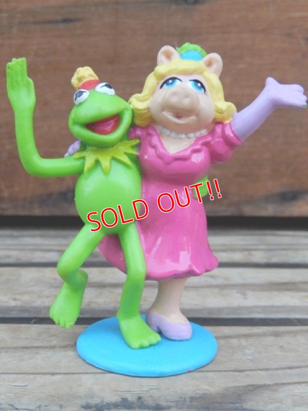 画像1: ct-131210-25 Kermit & Miss Piggy / Applause 90's PVC