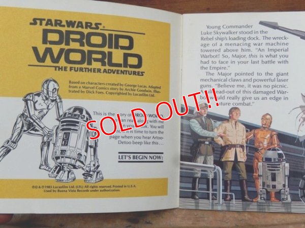 画像2: ct-131210-10 STAR WARS / Droid World Book and Record