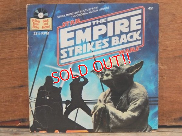 画像1: ct-131210-08 STAR WARS / The Empire Strikes Back Book and Record