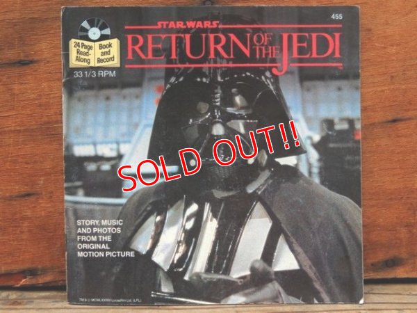 画像1: ct-131210-09 STAR WARS / Return of the Jedi Book and Record