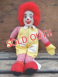ct-131122-16  McDonald's / Ronald McDonald 80's doll