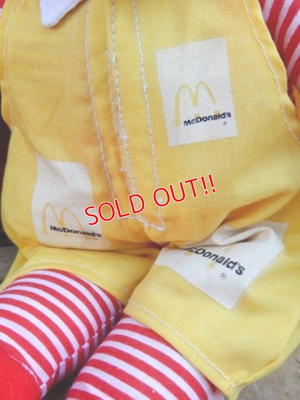 画像4: ct-131122-16  McDonald's / Ronald McDonald 80's doll