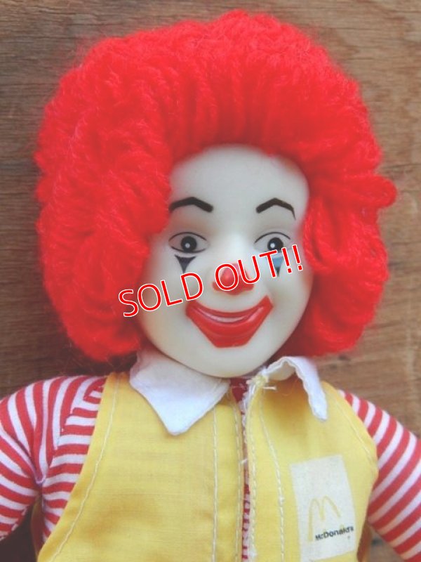 画像2: ct-131122-16  McDonald's / Ronald McDonald 80's doll
