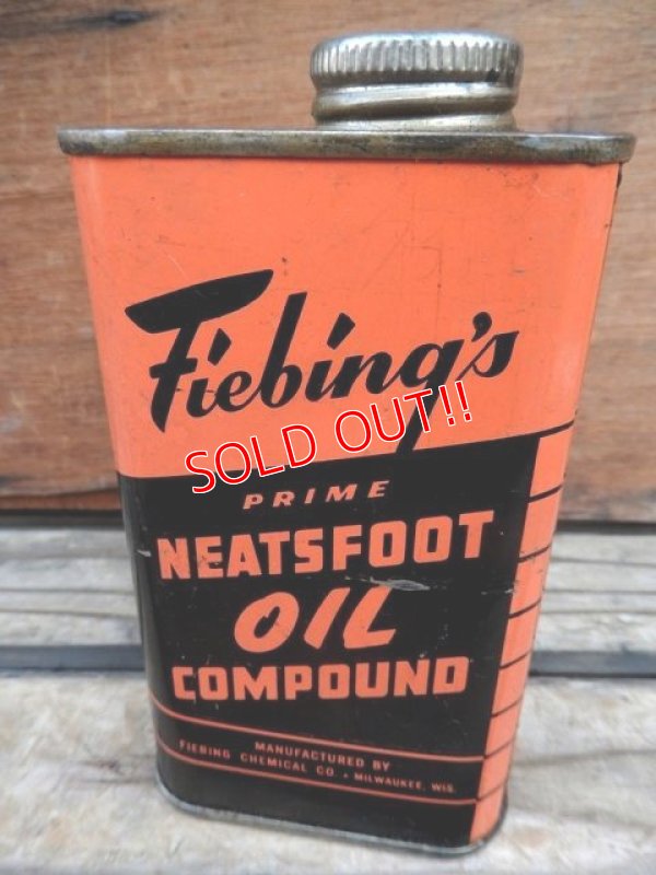 画像3: dp-131201-13 Fiebing's / 60's Neatsfoot Oil Compound Can