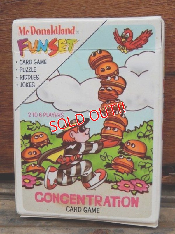 画像2: ct-131122-22 McDonald's / 1992 Concentrarion Card Game