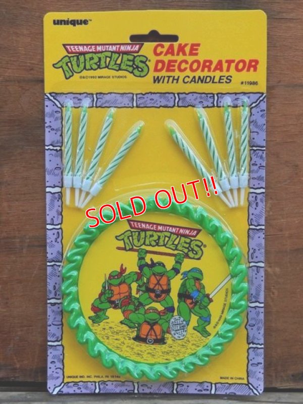 画像1: ct-131211-03 Teenage Mutant Ninja Turtles / 1992 Cake Decorator