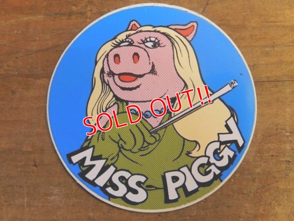 画像1: ad-1218-97 Muppets / "MISS PIGGY" Sticker