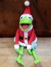 画像5: ct-131217-28 Kermit / 2001 Plush doll "Santa" (5)