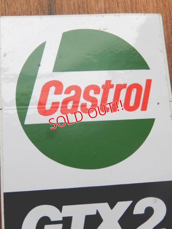 画像2: ad-1218-09 Castrol / GTX2 Motor Oil Sticker