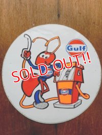 ad-1218-05 Gulf / Vintage Sticker (Ant)