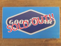 ad-1218-16 Goodyear / Vintage Sticker (Blue)