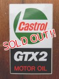ad-1218-09 Castrol / GTX2 Motor Oil Sticker