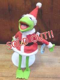 ct-131217-28 Kermit / 2001 Plush doll "Santa"