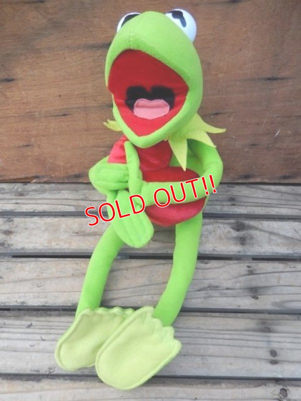画像1: ct-131217-29 Kermit / Nanco 2001 Plush doll (Heart)
