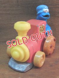 ct-131217-35 Cookie Monster / Playskool 80's Diecast car (A)