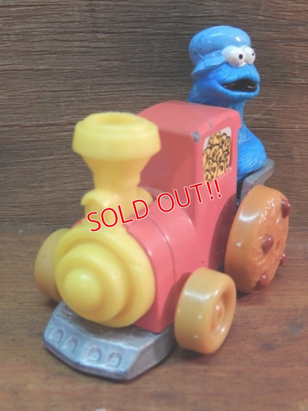 画像1: ct-131217-35 Cookie Monster / Playskool 80's Diecast car (A)