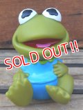 ct-131210-29 Baby Kermit / Hasbro 1984 Soft vinyl toy