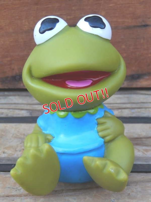 画像1: ct-131210-29 Baby Kermit / Hasbro 1984 Soft vinyl toy