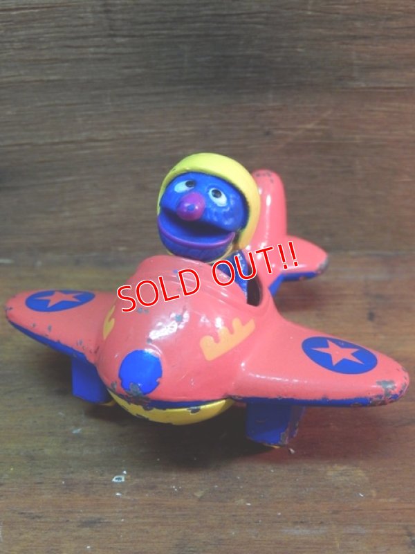 画像1: ct-131217-45 Grover / Playskool 80's Diecast car (C)