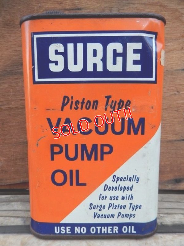 画像1: dp-131201-11 SURGE / Vintage Vacuum Pump Oil Can