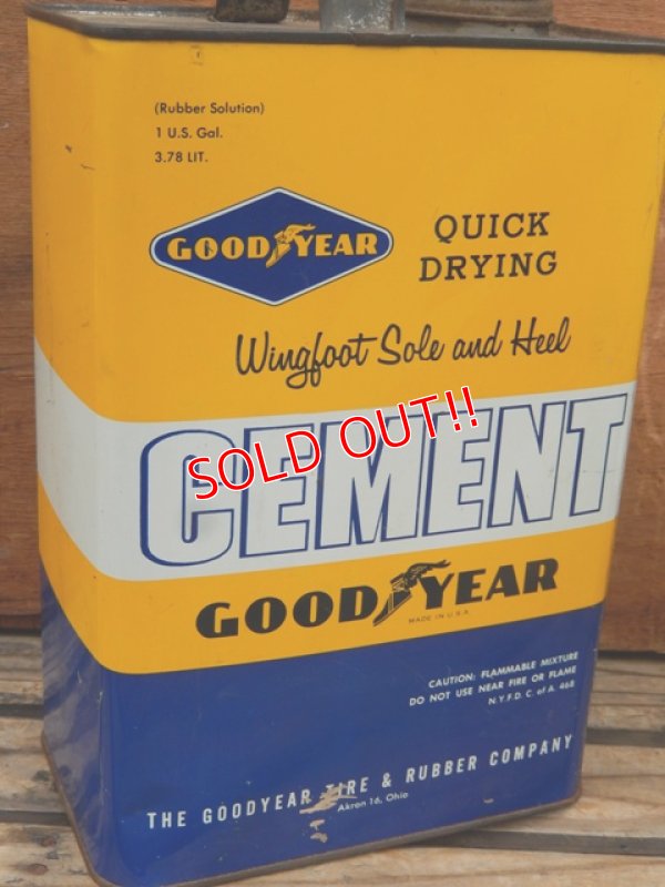 画像5: dp-131210-03 Goodyear / Vintage Cement Can