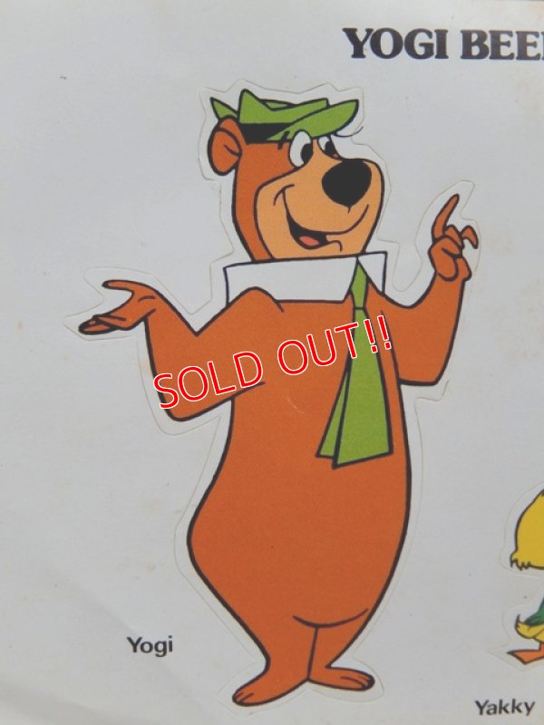 画像2: ct-131218-01 Yogi Bear Show / Vintage sticker