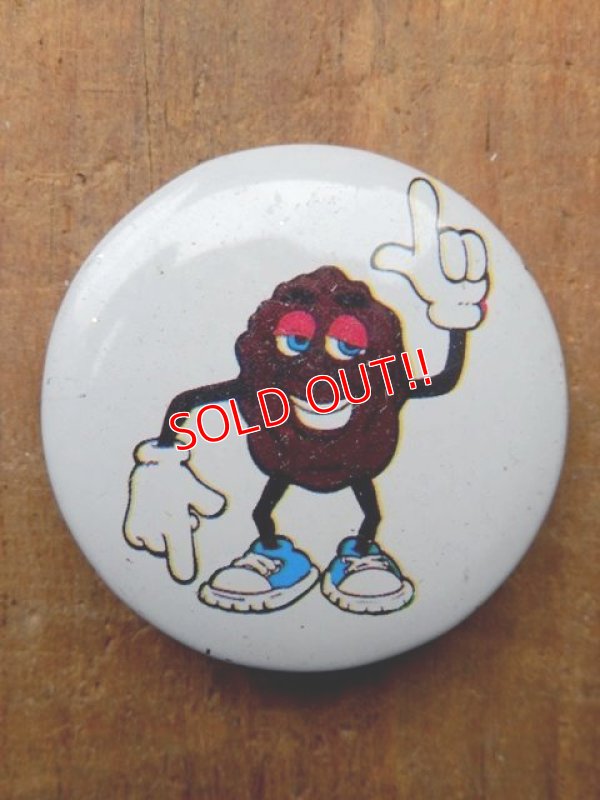 画像1: ct-131211-02 Carlifornia Raisins / 80's Pinback (A)