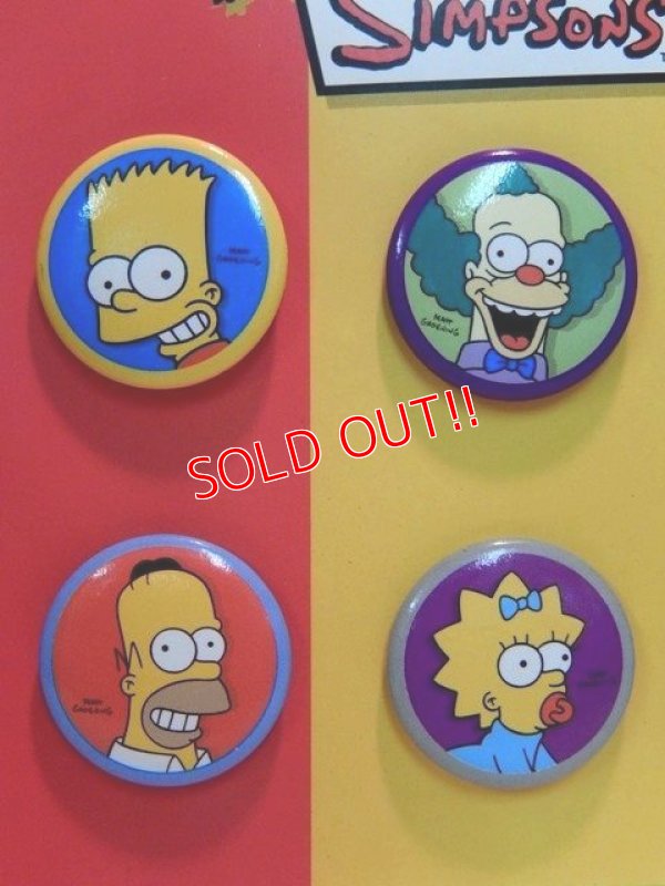 画像2: ct-131229-02 the Simpsons / 2007 Pinback set