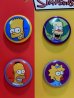 画像2: ct-131229-02 the Simpsons / 2007 Pinback set (2)