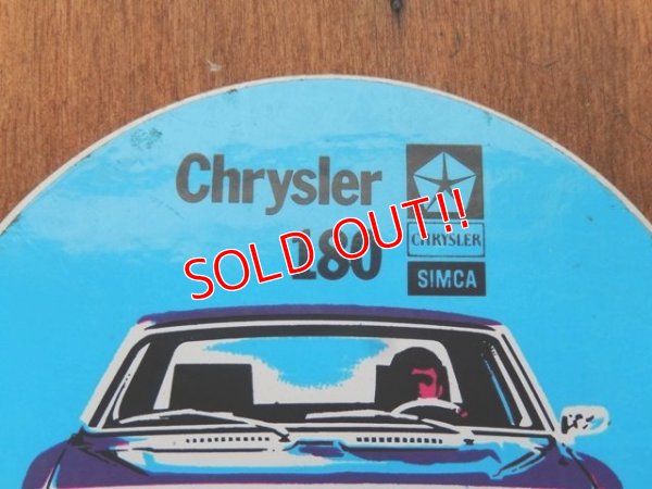画像2: ad-1218-21 Chrysler 180 / Vintage Sticker 