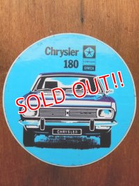 ad-1218-21 Chrysler 180 / Vintage Sticker 