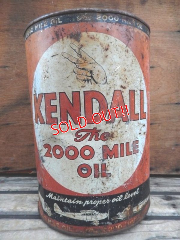 画像2: dp-131211-04 Kendall / 40's-50's The 2000 Mile Oil Can