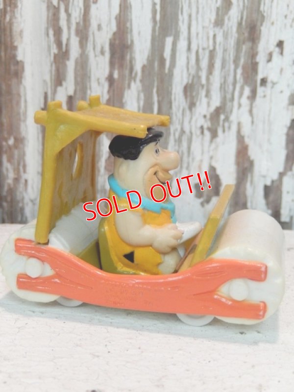 画像3: ct-130625-47 Fred Flintstone / Applause 1990 Plastic Car