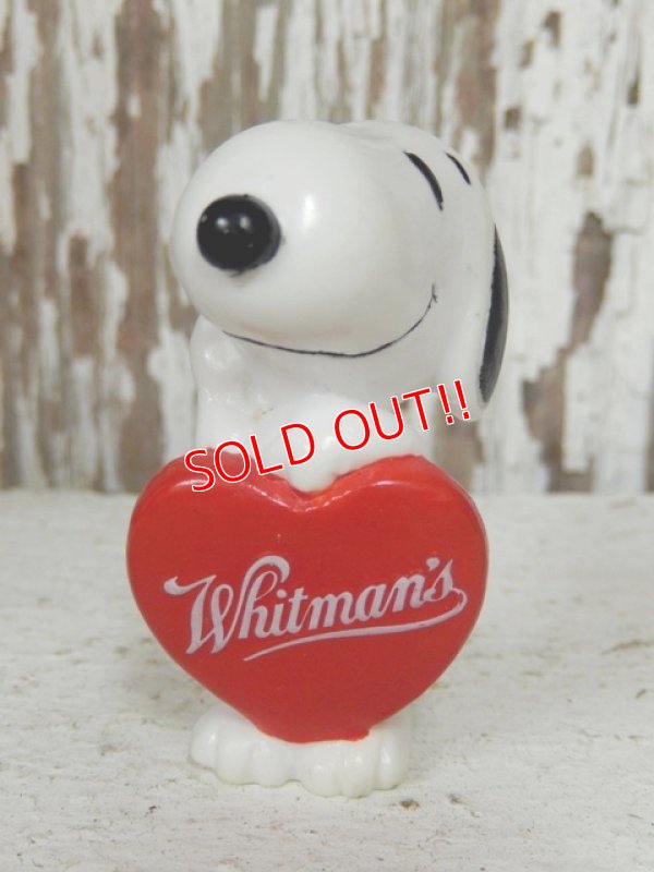 画像1: ct-131122-74 Snoopy / Whitman's 1996 PVC "Heart"