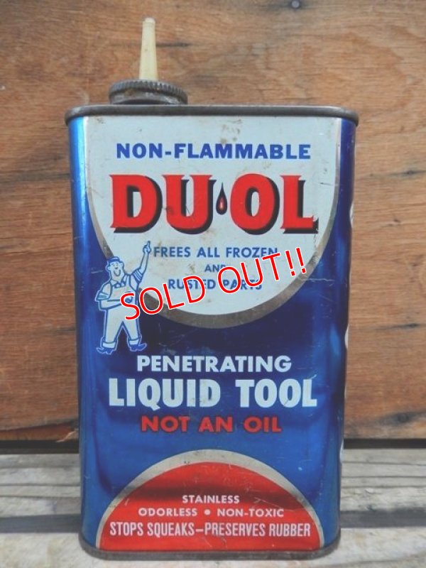 画像1: dp-131201-12 DU・OL / Penetrating Liquid Tool Oil can