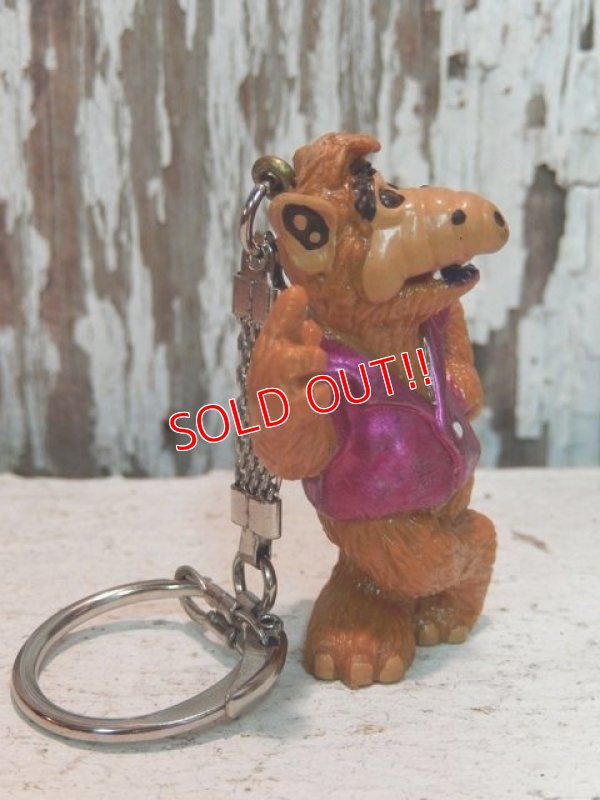 画像2: ct-131218-16 ALF / Bully 80's PVC Keychain "Null problemo"