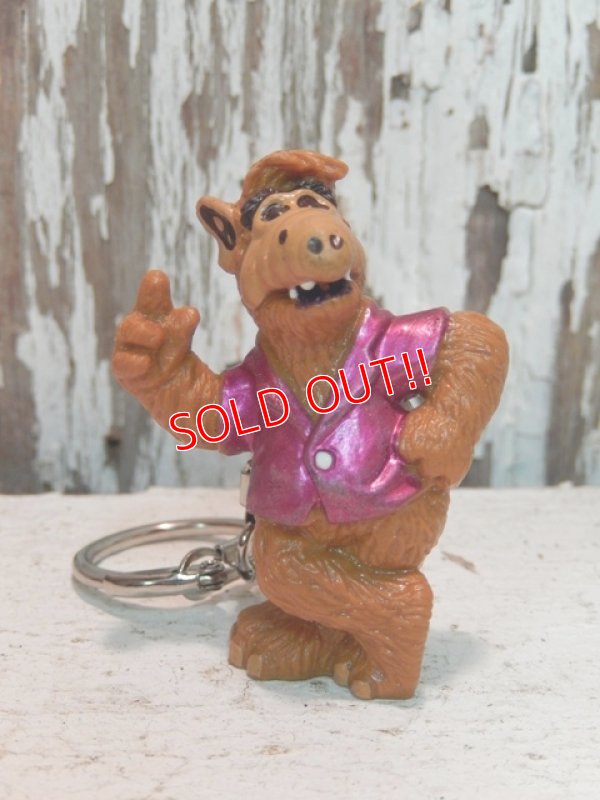 画像1: ct-131218-16 ALF / Bully 80's PVC Keychain "Null problemo"