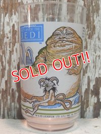 gs-131210-05 STAR WARS / 1983 Return of the JEDI Plastic Cup "Jabba the Hutt"