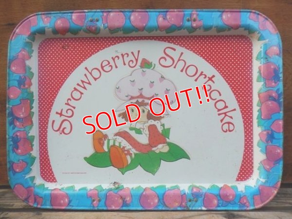 画像1: ct-110609-01 Strawberry Shortcake / 80's Tin Tray