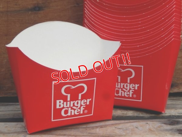 画像1: dp-131008-07 Burger Chef / 80's French Fries Box
