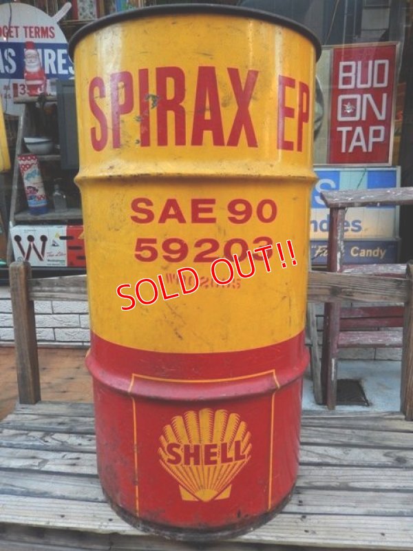 画像1: dp-140108-25 Shell / 50's-60's Oil can