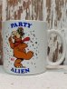 画像1: ct-140114-41 ALF / RUSS 80's "PARTY ALIEN" Ceramic mug (1)