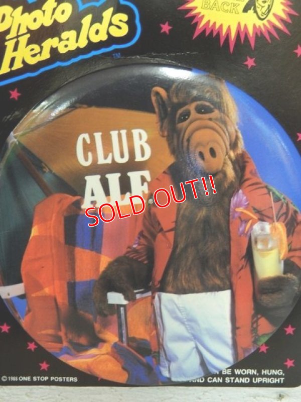 画像2: ct-140114-46 ALF / 80's CLUB ALF Large Pinback