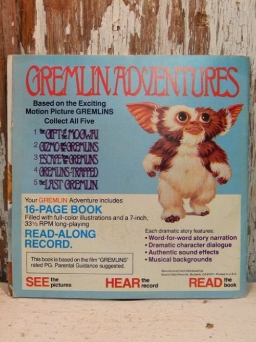 他の写真3: ct-140114-07 Gremlins / 80's Read-Along Record Story 2