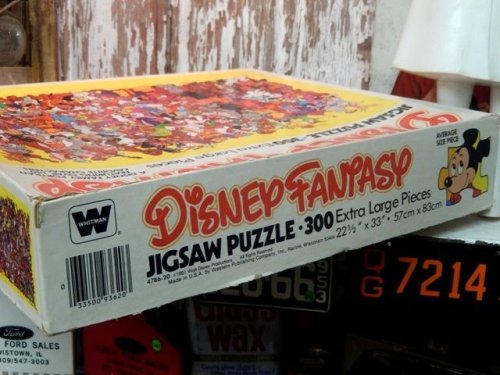 他の写真1: ct-140121-73 Disney Fantasy / Whitman 1981 Jigsaw Puzzle