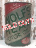 dp-140114-06 Wolf's Head / 50's-60's Motor Oil Can