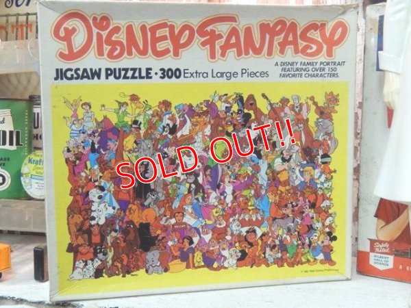 画像1: ct-140121-73 Disney Fantasy / Whitman 1981 Jigsaw Puzzle