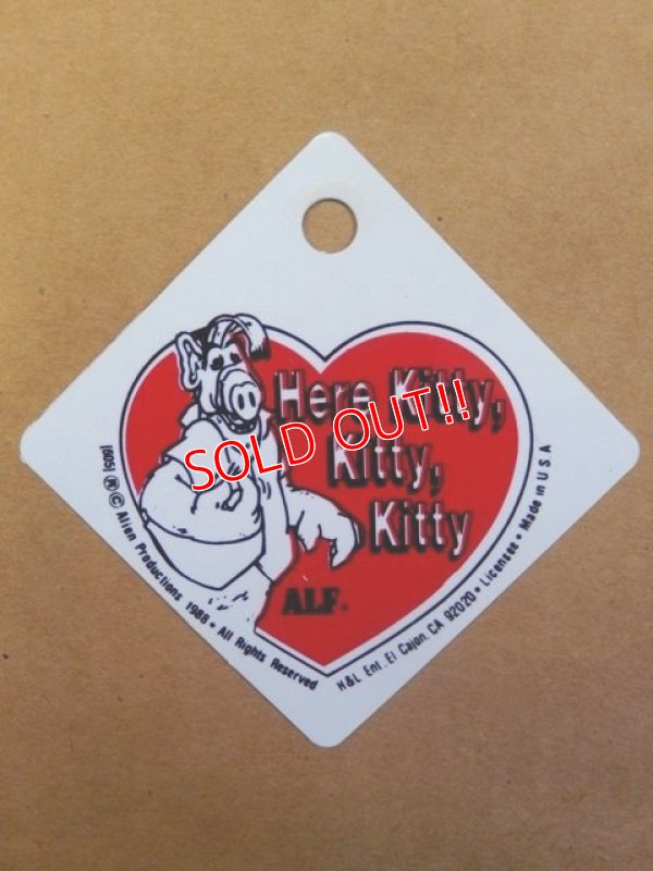 画像1: ct-140114-43 ALF / 80's Valentine's Card "Here Kitty, Kitty, Kitty"