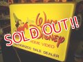 ct-140204-02 Walt Disney's / 80's Home Video Dealer Light Up Sign